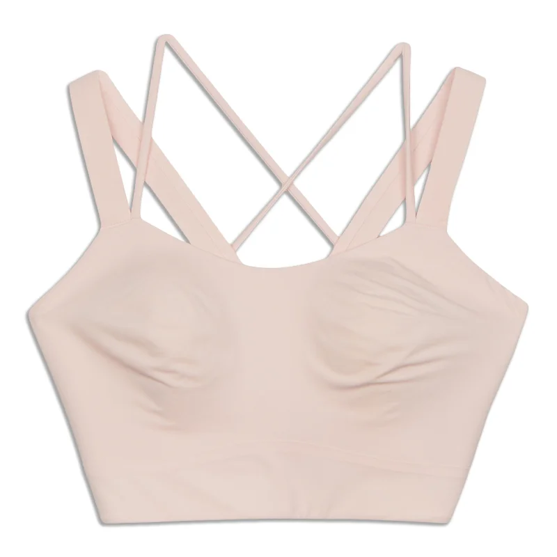Yoga Bar with Raw Protein for Recovery -Like A Cloud Longline Bra - Resale