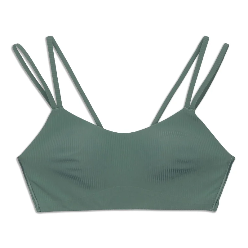 Best Yoga Bar with Nut-Free Options -Like A Cloud Ribbed Bra - Resale