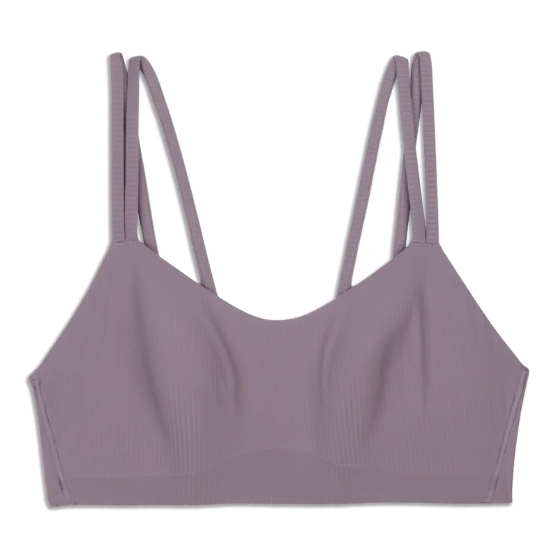 Yoga Bar with Real Food Ingredients -Like A Cloud Ribbed Bra - Resale
