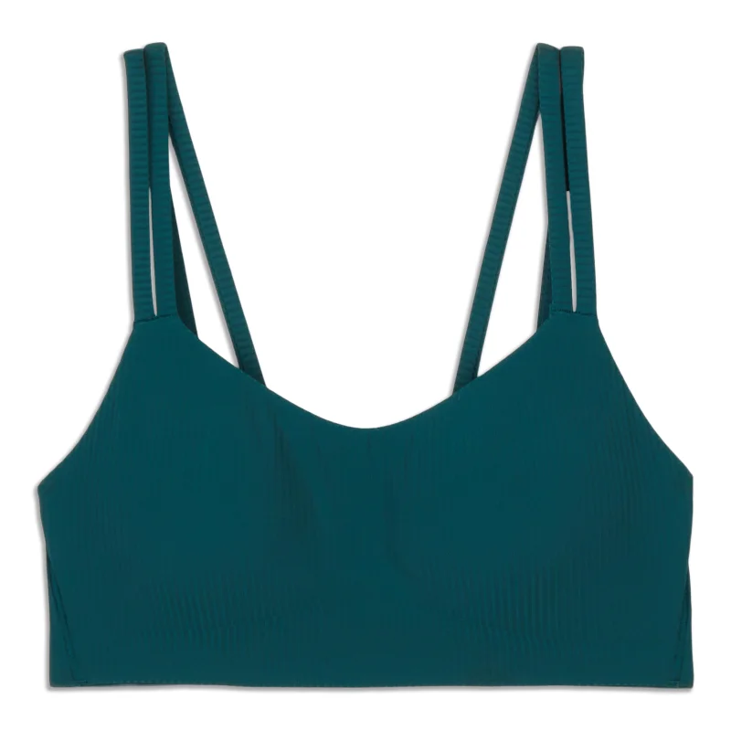 Yoga Bar with Cocoa Butter -Like A Cloud Ribbed Bra - Resale