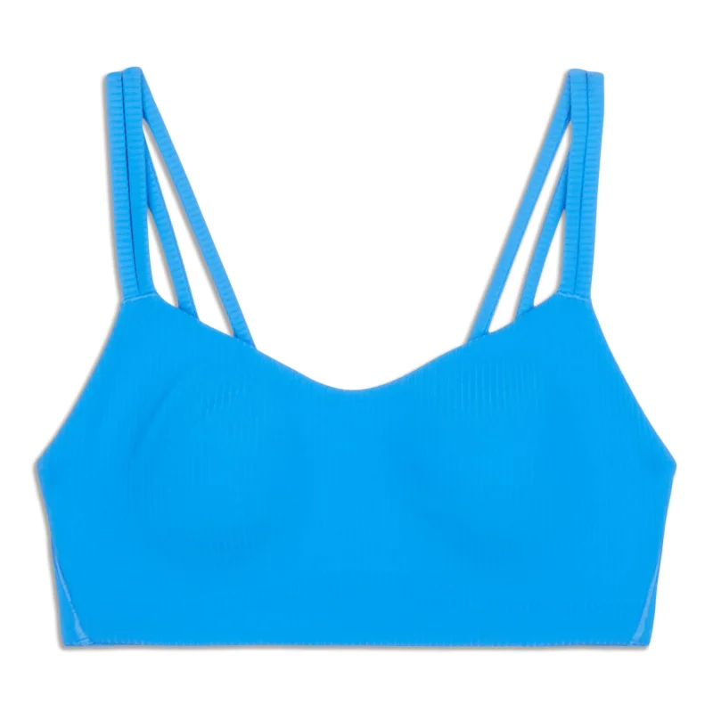 Yoga Bar with Almonds -Like A Cloud Ribbed Bra - Resale