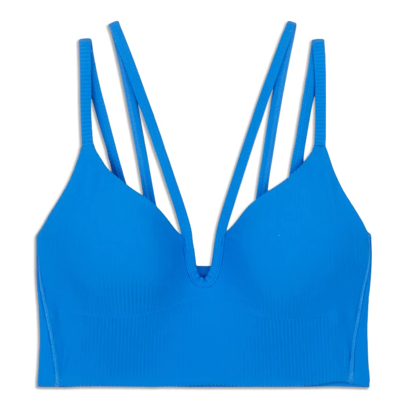 Yoga Bar with Maca for Increased Energy -Like A Cloud Strappy Longline Ribbed Bra - Resale