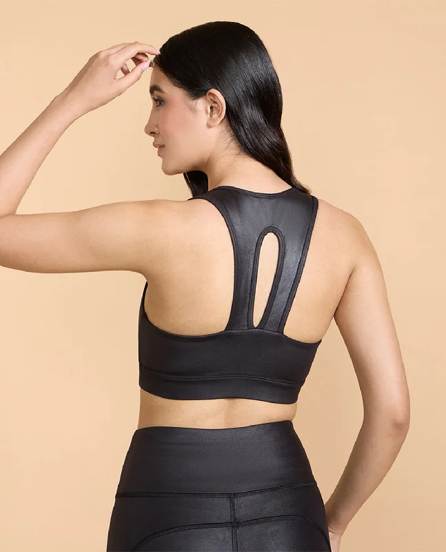 Nutrient-Rich Yoga Bars -Liquid Medium Support Sports Bra