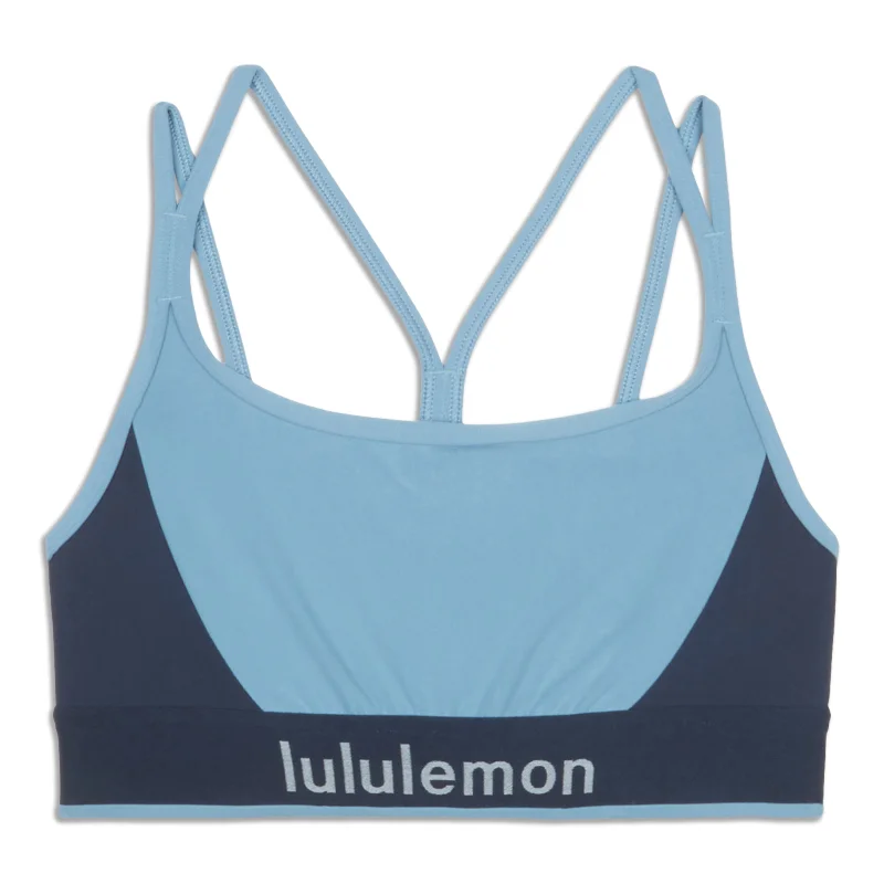 Yoga Bars for Skin Health -Logo Train Strappy Bra - Resale