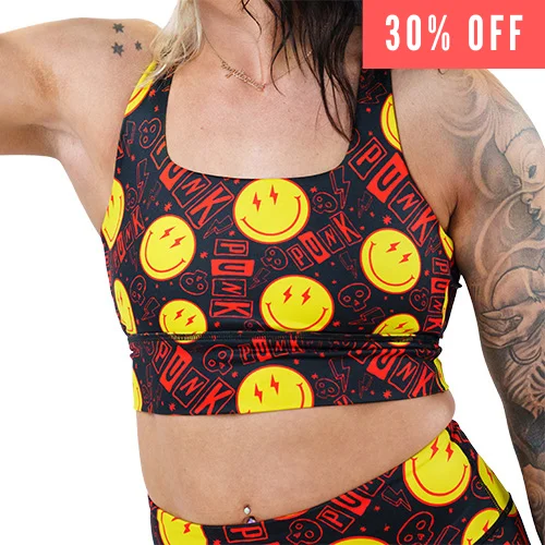 Raw Vegan Yoga Bars with Superfoods -Longline Bra | Hi-Fi