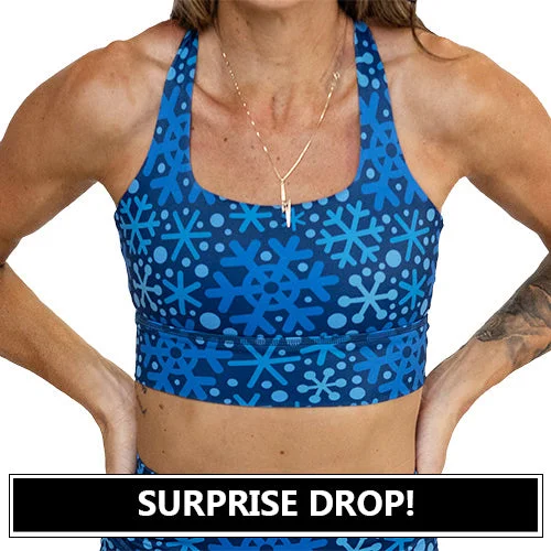 Yoga Bar for Balanced Nutrients -Longline Bra | Let It Snow
