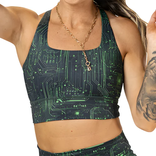 Yoga Bar for Strength and Power -Longline Bra | Matrix