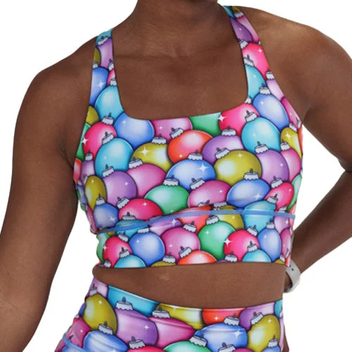 Yoga Bar with Carob -Longline Bra | Merry & Bright