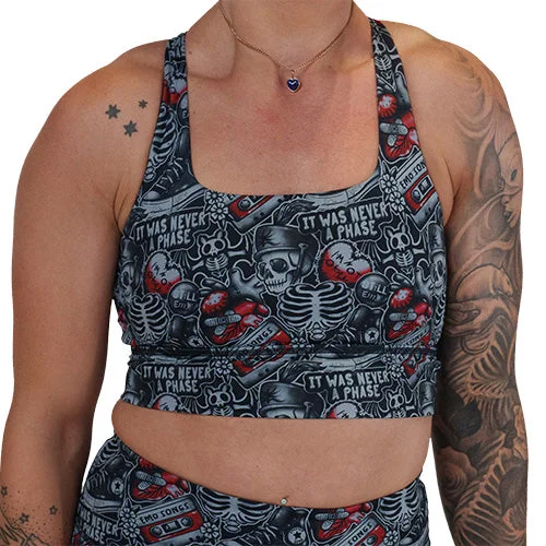 Yoga Bar with Organic Acai -Longline Bra | Never A Phase
