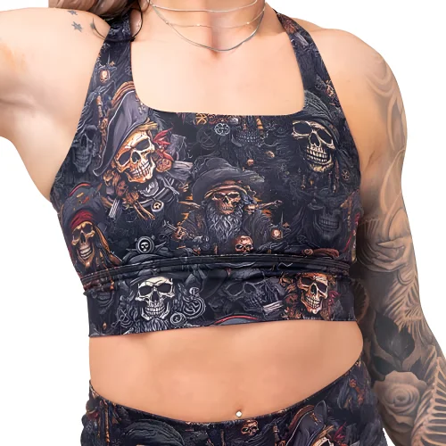 Nutrient-Rich Yoga Bars -Longline Bra | Pirates Booty