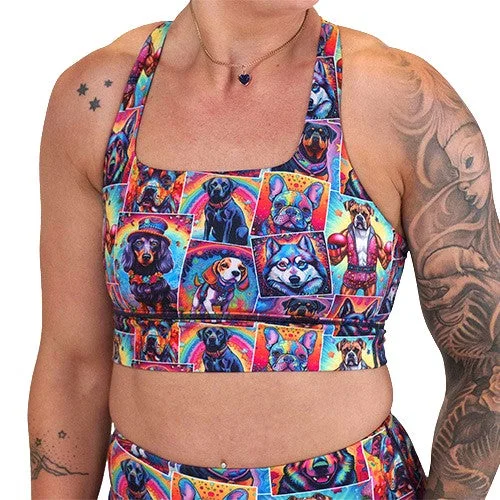 Yoga Bar for Focus and Relaxation -Longline Bra | Sit Stay Slay