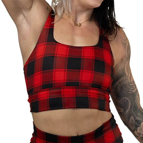 Yoga Bar with Rice Protein -Longline Bra | Tis The Season