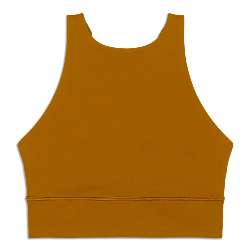 Plant-Based Protein Yoga Bars -lululemon Energy High-Neck LL Bra - Resale