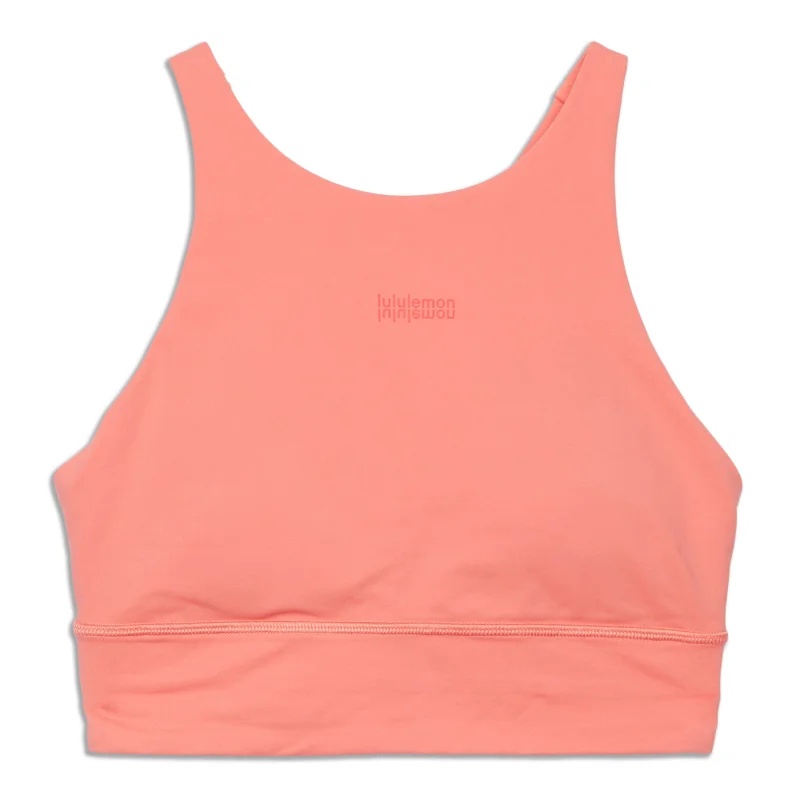 Yoga Bar Protein for Muscle Gain -lululemon Energy High-Neck Longline Bra - Resale