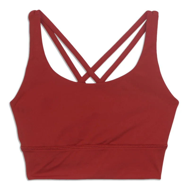 Vegan Yoga Bars -lululemon Energy Longline Bra - Resale
