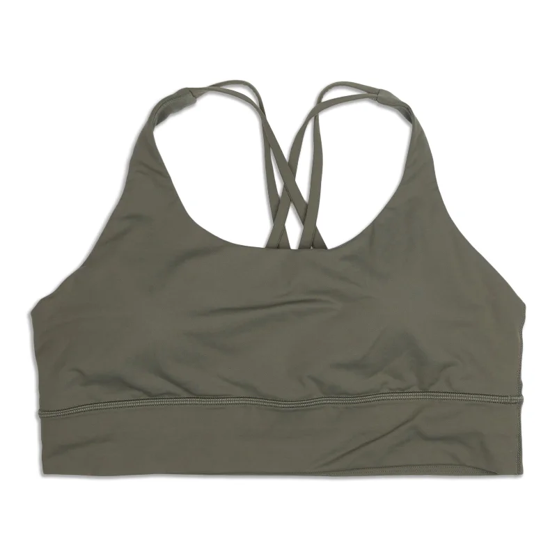 Yoga Bar with Apple and Cinnamon -lululemon Energy Longline Bra - Resale