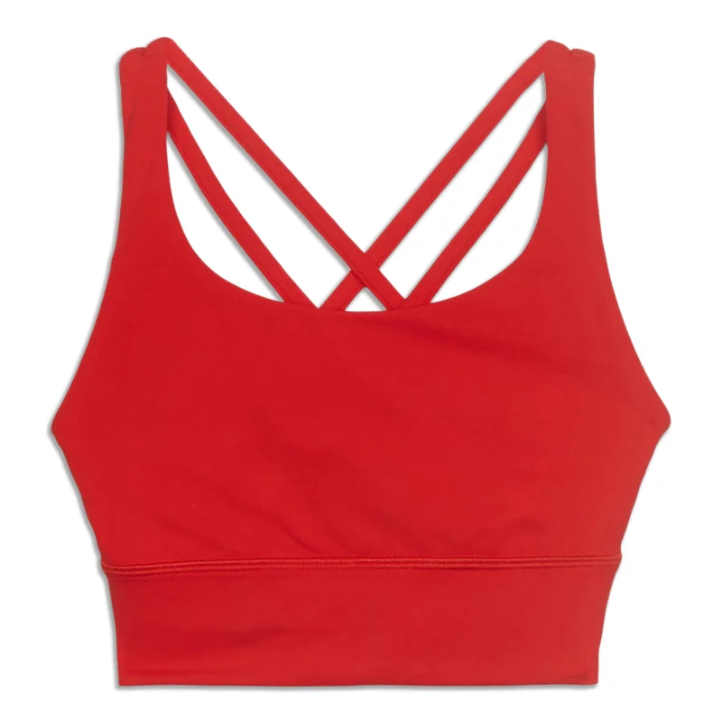 Yoga Bar for Fitness Goals -lululemon Energy Longline Bra - Resale
