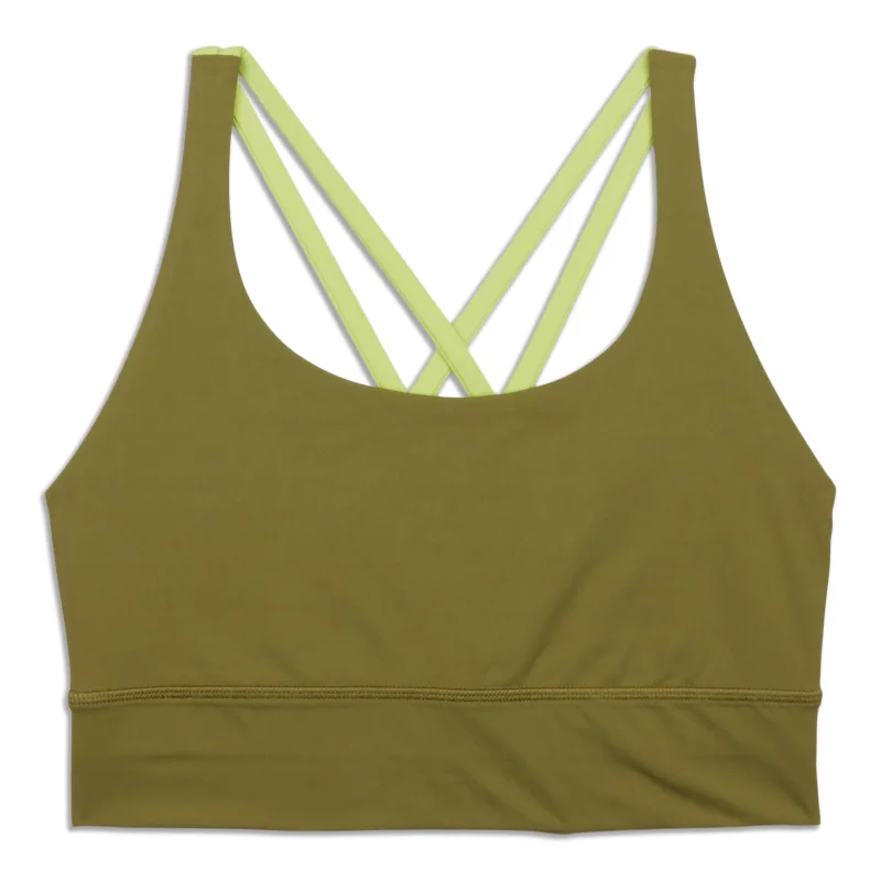 Yoga Bar for Strength and Power -lululemon Energy Longline Bra - Resale