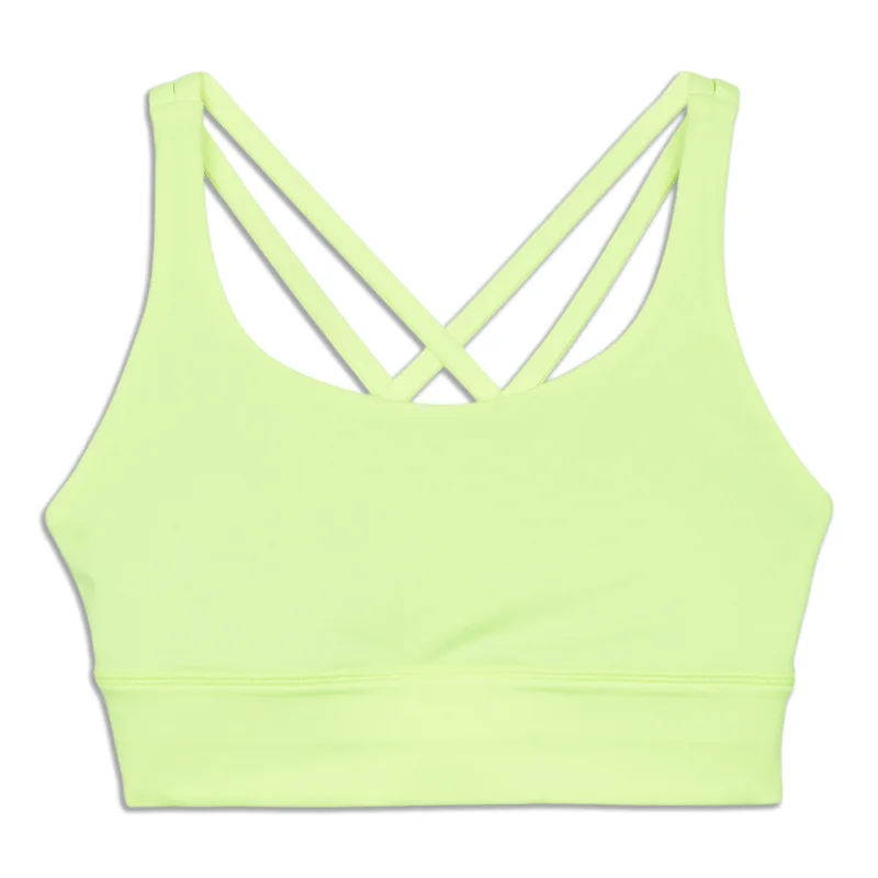 Yoga Bars for Clean, Healthy Energy -lululemon Energy Longline Bra - Resale