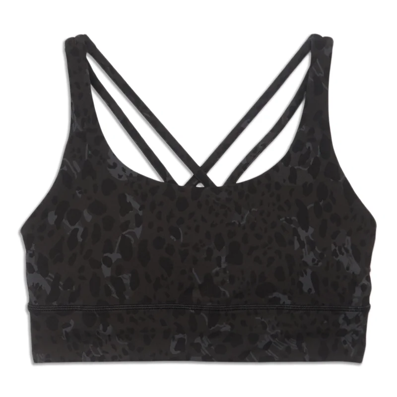 Yoga Bar with Cinnamon -lululemon Energy Longline Bra - Resale
