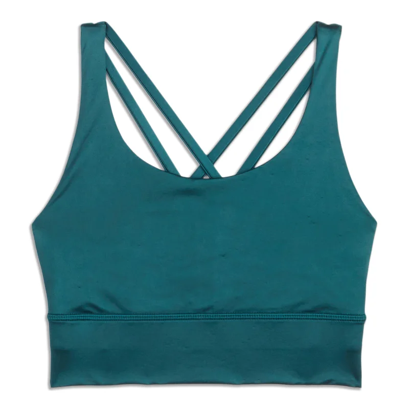 Yoga Bar with Cinnamon -lululemon Energy Longline Bra - Resale