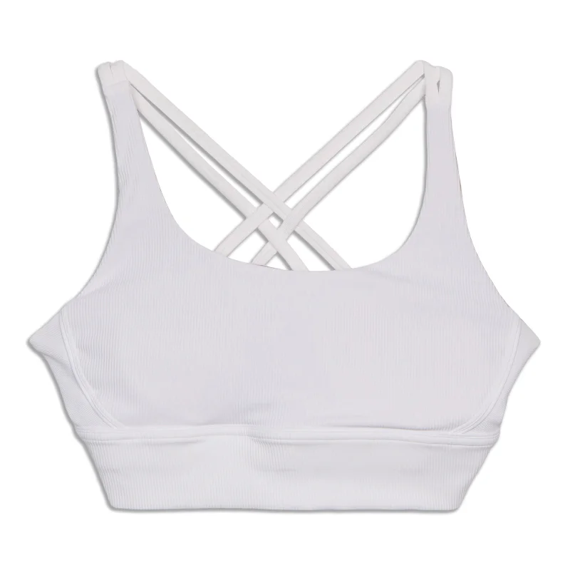 Yoga Bar for Increased Flexibility -lululemon Energy Longline Ribbed Bra - Resale