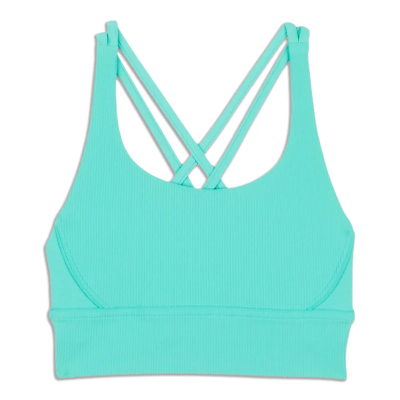 Yoga Bar for Muscle Endurance -lululemon Energy Longline Ribbed Bra - Resale
