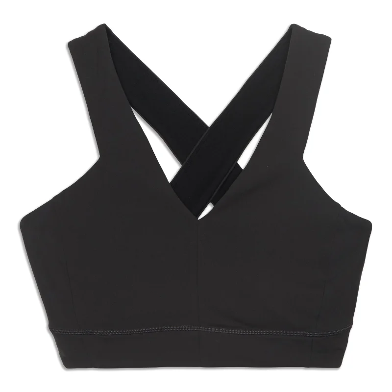 Yoga Bar for Pre-Workout Energy -lululemon Lab Cross-Back Yoga Bra - Resale