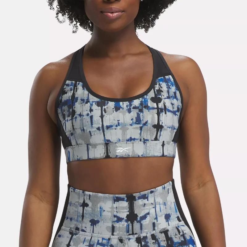 Yoga Bar for Better Flexibility -Lux Perform Printed Racer Bra