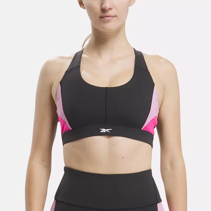 Yoga Bar with Mushroom Extract -Lux Racer Colorblock Bra