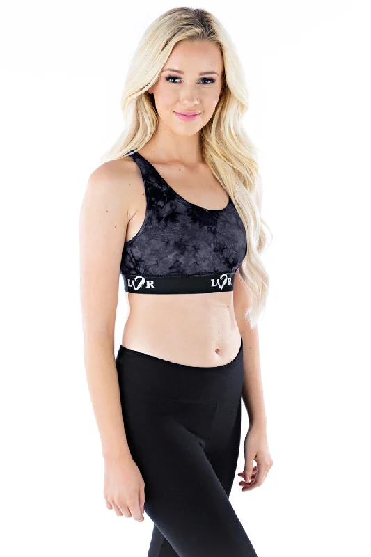 Yoga Bars for Healthy Bones -Luxe Sports Bra Crystal