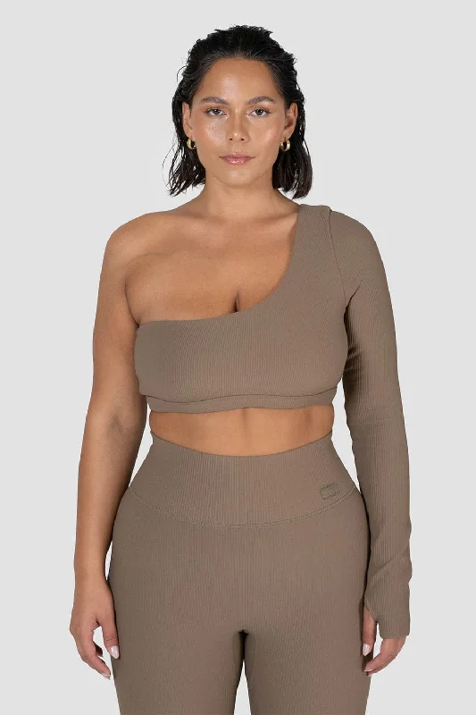 Yoga Bar with Coconut -LUXRIB™ One Sleeve Bra
