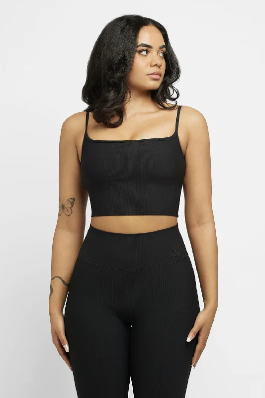Yoga Bar for Digestive Health -LUXRIB™ Square Neck Midi