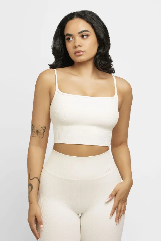 Yoga Bar with Raw Ingredients -LUXRIB™ Square Neck Midi