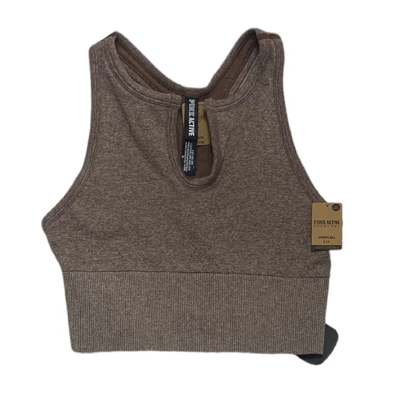 Yoga Bar with No Refined Sugars -Mauve Athletic Bra Pink, Size S