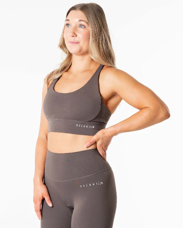 Yoga Bar for Muscle Repair -Mercy Top - Brown