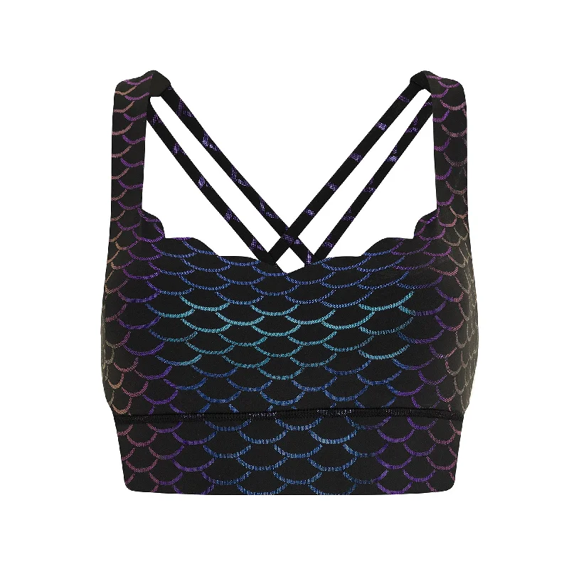 Yoga Bar with Natural Protein Source -Mermaid Dragon Sports Bra