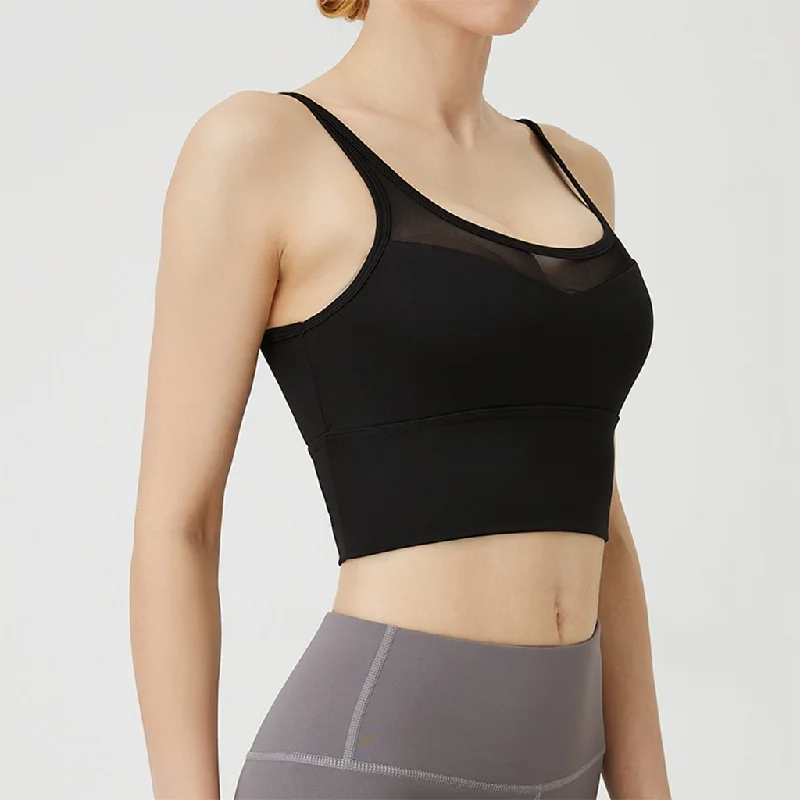 Yoga Bar with Salt for Electrolytes -Mesh Yoga Bra