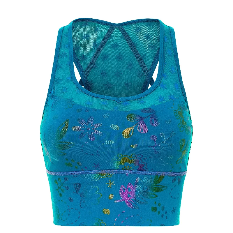 Yoga Bar with Chia Pudding -Miracle Hermana Long Sports Bra