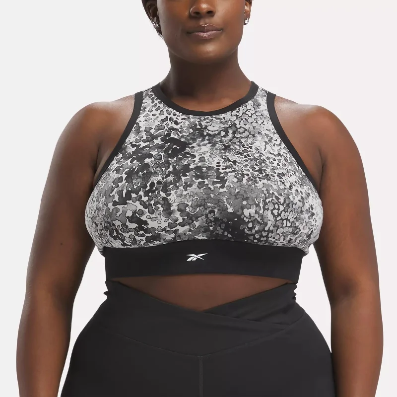 Yoga Bar for Lower Glycemic Response -Modern Safari Cotton Bralette (Plus Size)