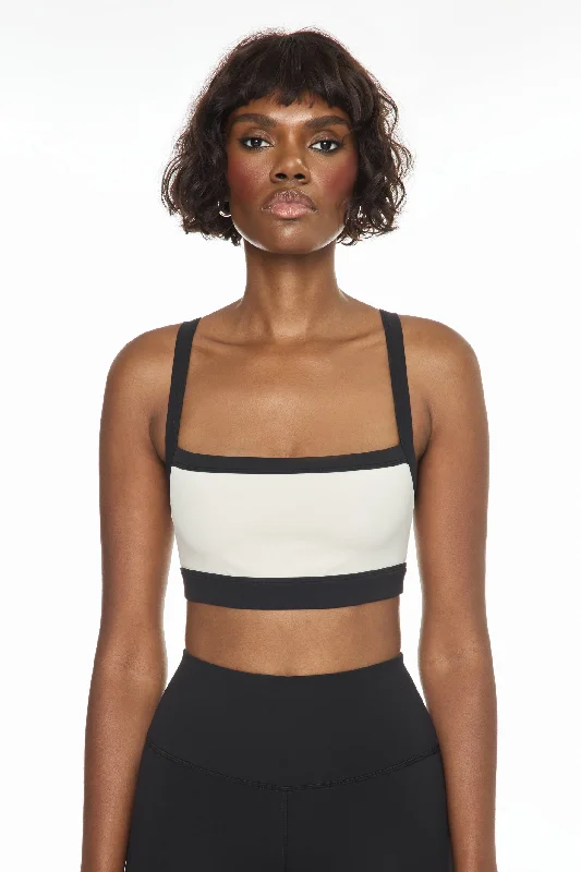 Yoga Bars with Adaptogens -Monah Rigor Bra - Lentil/Black