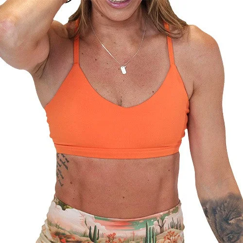 Yoga Bars for Balanced Nutrition -Move Free Bra | Orange