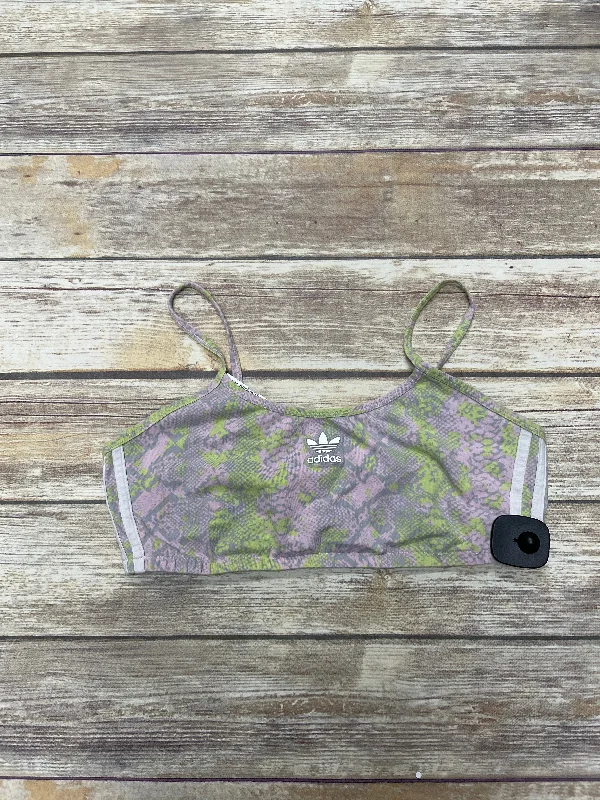 Yoga Bar with Honey -Multi-colored Athletic Bra Adidas, Size L