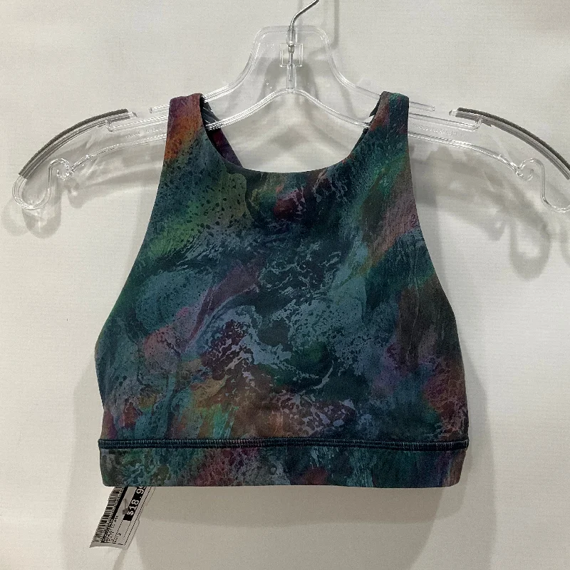 Yoga Bar for Performance Recovery -Multi-colored Athletic Bra Lululemon, Size 2