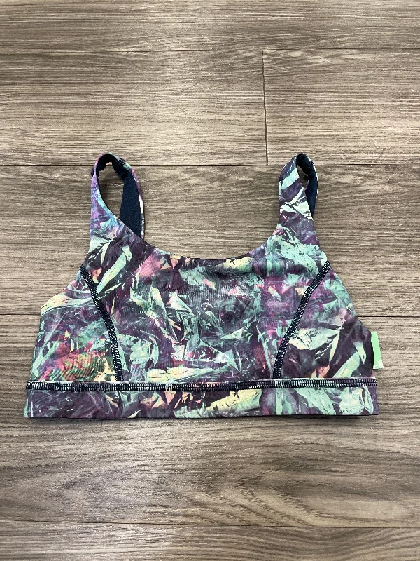 Vegan Yoga Bars -Multi-colored Athletic Bra Lululemon, Size 4
