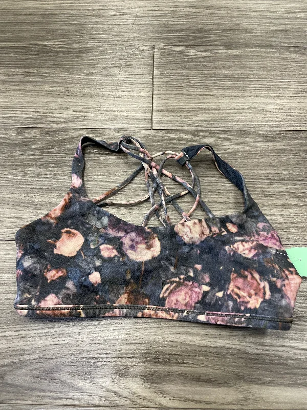 Yoga Bar with Banana and Chia Seeds -Multi-colored Athletic Bra Lululemon, Size 6