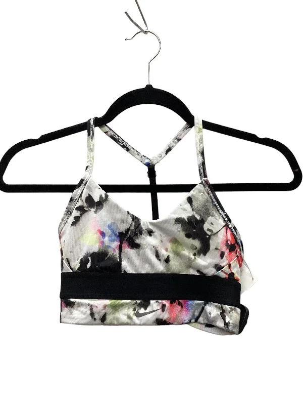 Yoga Bar with Dates -Multi-colored Athletic Bra Nike Apparel, Size Xs