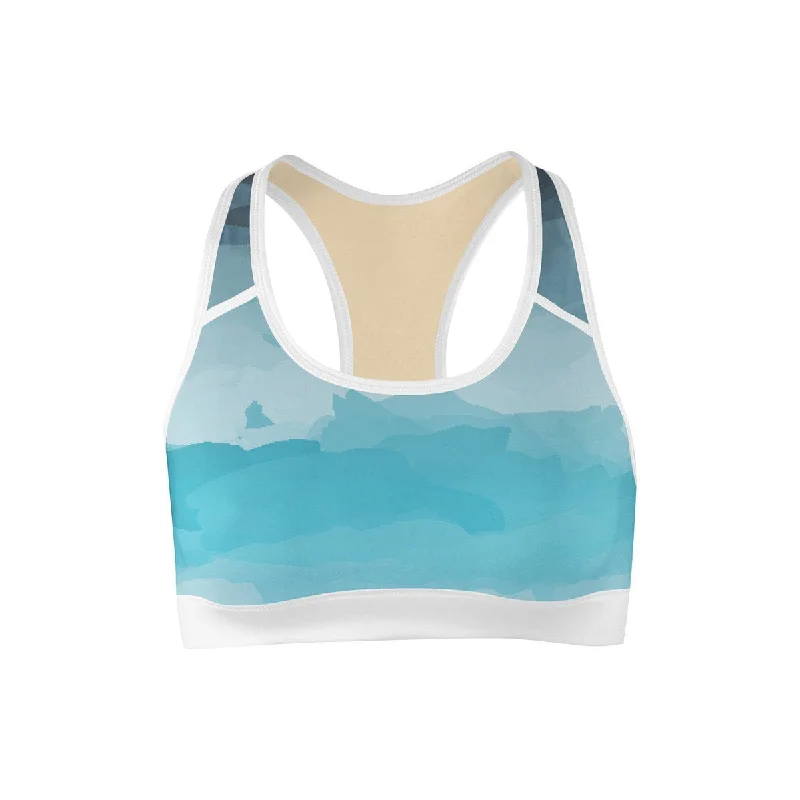 Yoga Bar for Quick and Healthy Snack -Nautical Storm Sports Bra