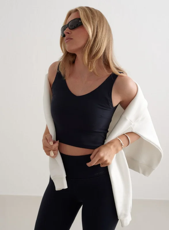Yoga Bar with Moringa and Matcha -Navy Sense Bralette
