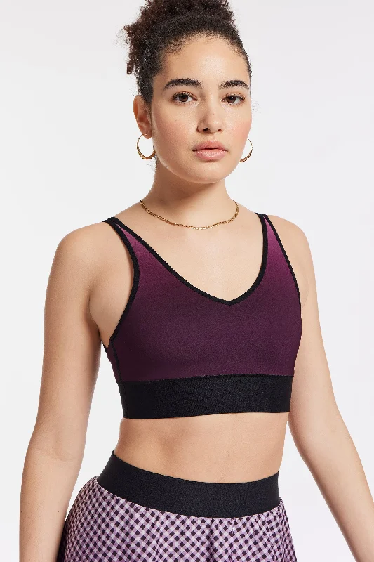 Yoga Bar with Organic Acai -Nero Ultracolor Nova Bra - Nero Rose